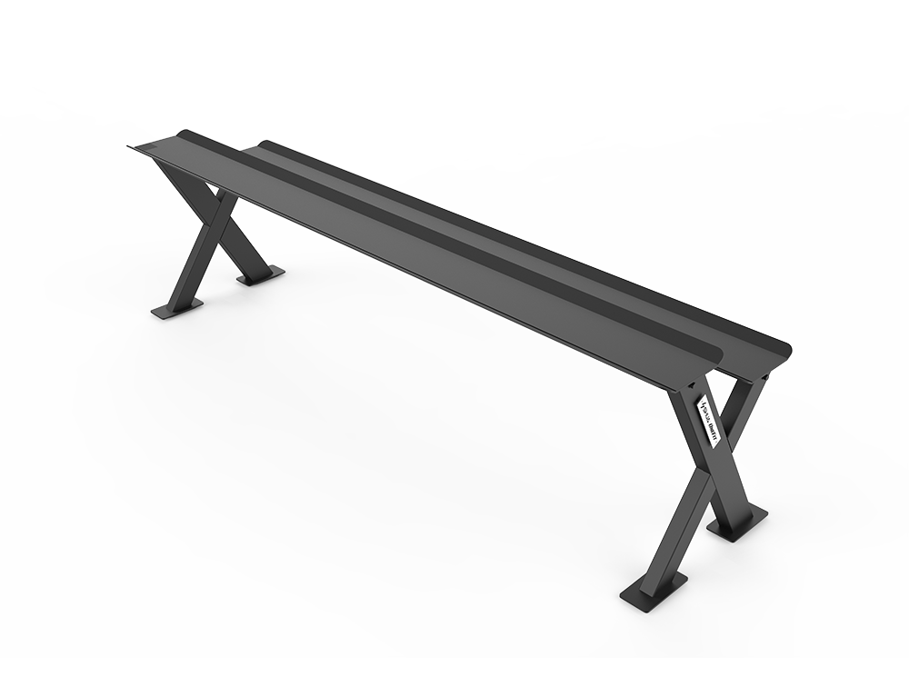 89-Flat Dumbbell Rack